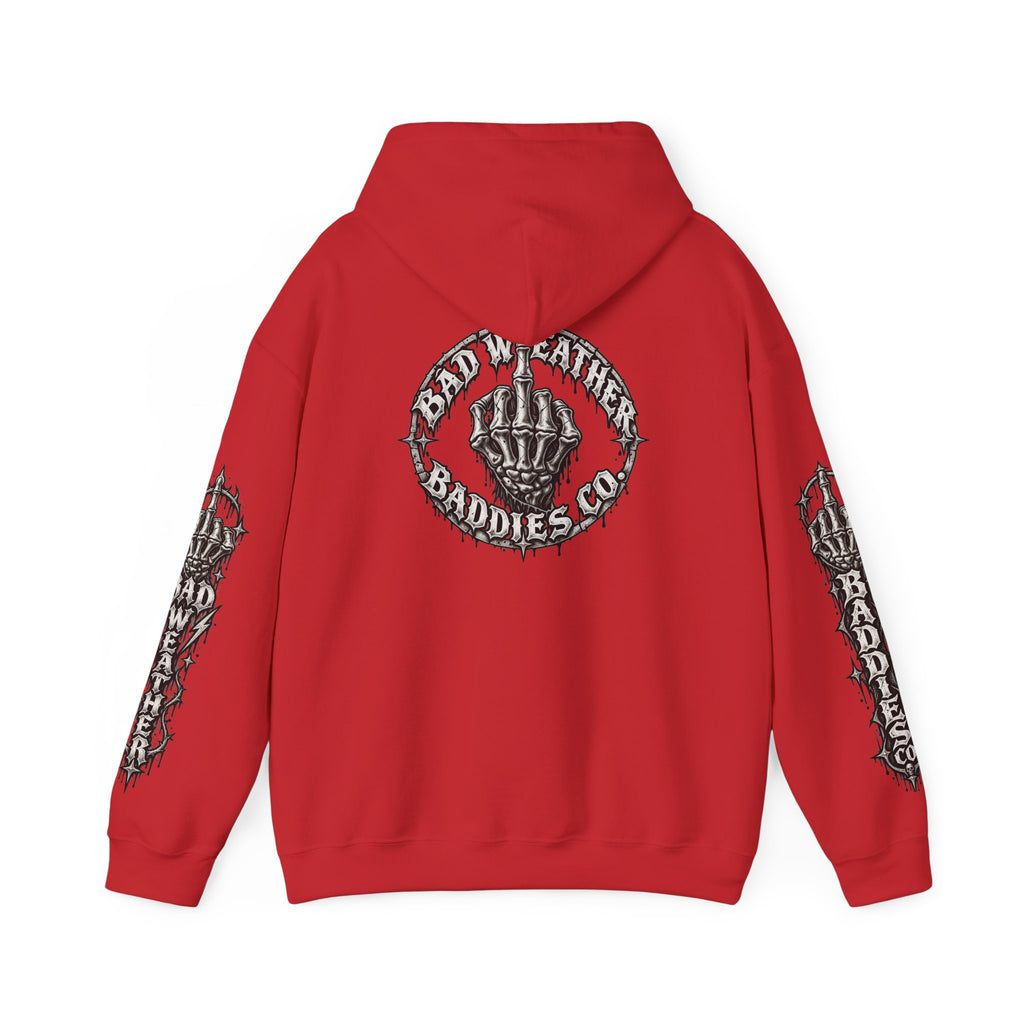 Have a Nice Day Gothic Sleeve Hoodie