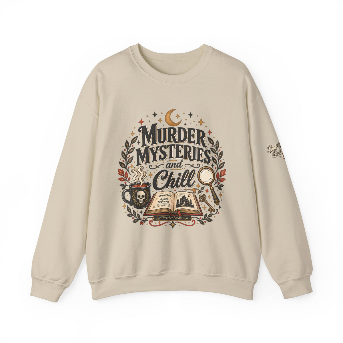 Murder Mysteries & Chill Crewneck Sweatshirt