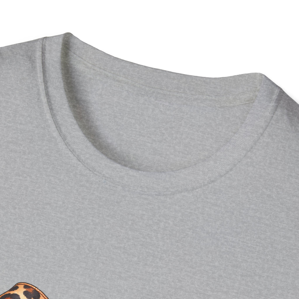 Leopard Print Bow Pumpkin Fall T Shirt Unisex Autumn Graphic Tee