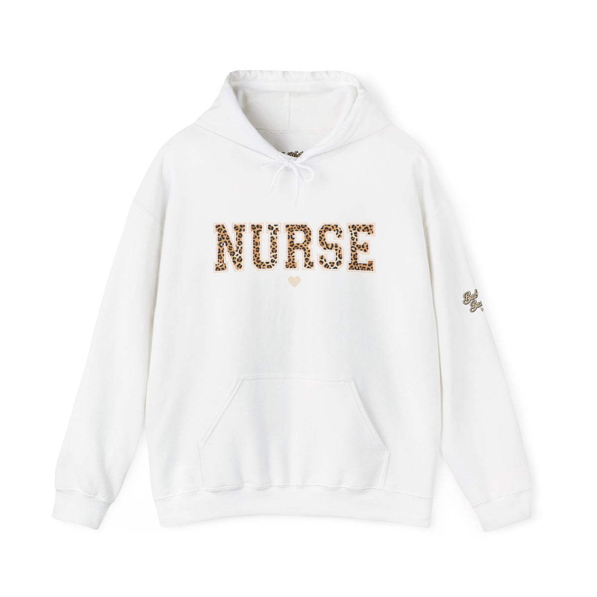 Leopard Nurse Hoodie | Cute RN Sweatshirt & Healthcare Worker Gift