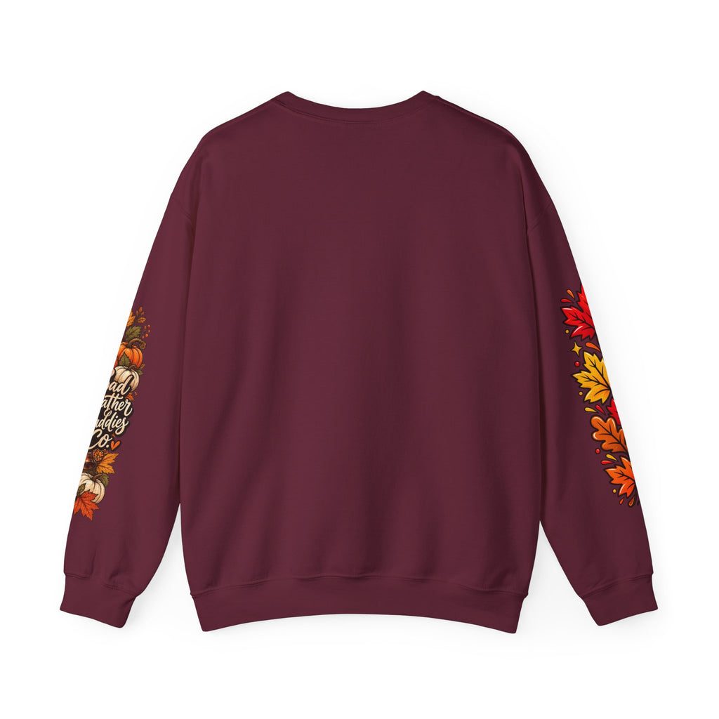 Gobble Till You Wobble Thanksgiving Turkey Unisex Crewneck Sweatshirt