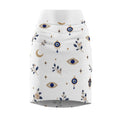 Celestial Evil Eye Pencil Skirt