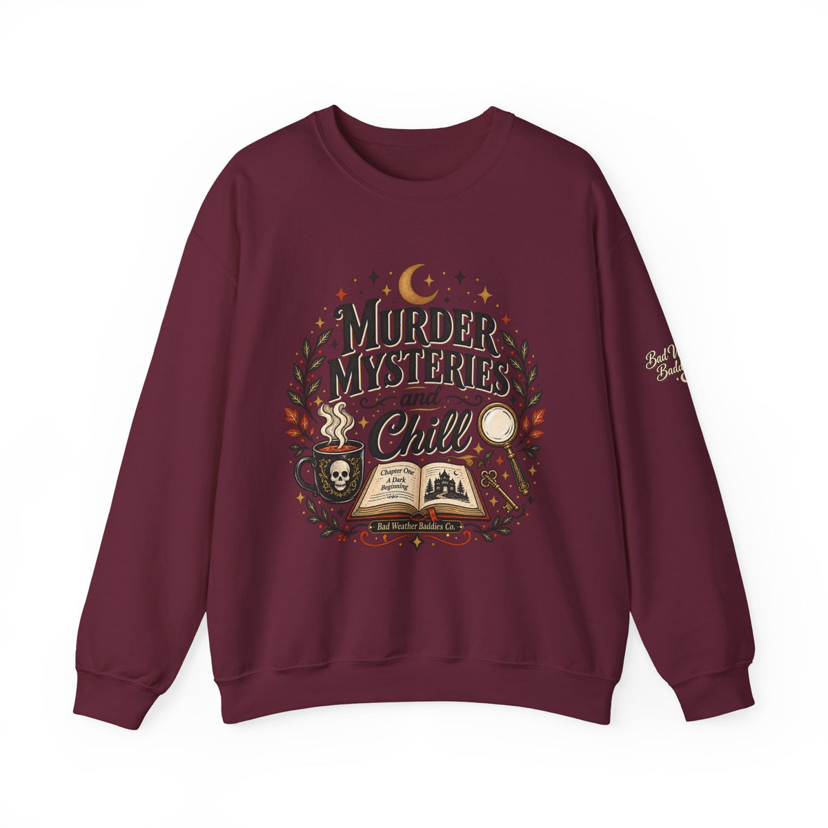 Murder Mysteries & Chill Crewneck Sweatshirt