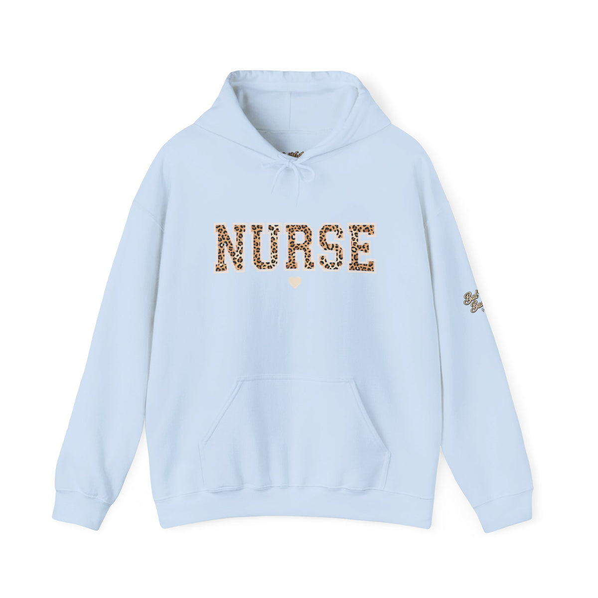 Leopard Nurse Hoodie | Cute RN Sweatshirt & Healthcare Worker Gift