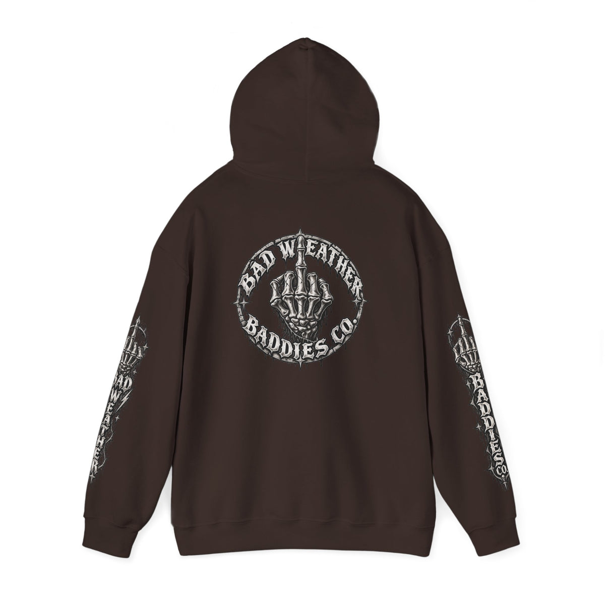 Have a Nice Day Gothic Sleeve Hoodie