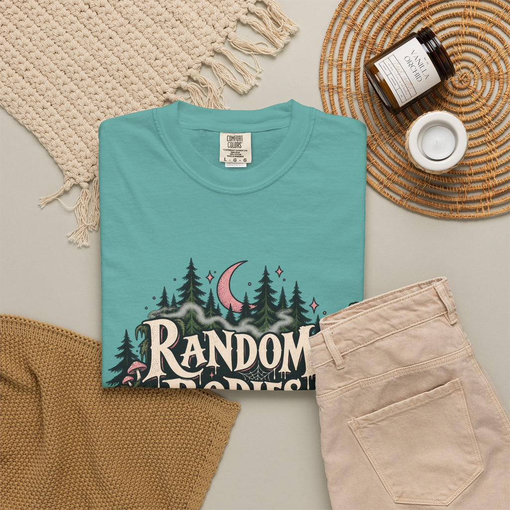 Random Bodies Lying Around Graphic T-Shirt — Dark Humor Halloween Tee