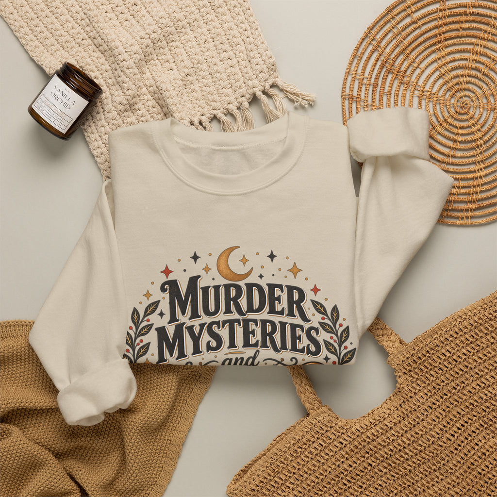 Murder Mysteries & Chill Crewneck Sweatshirt