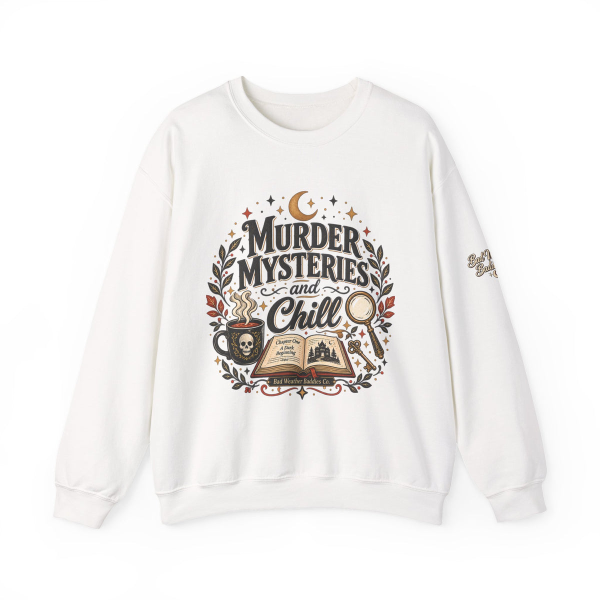 Murder Mysteries & Chill Crewneck Sweatshirt