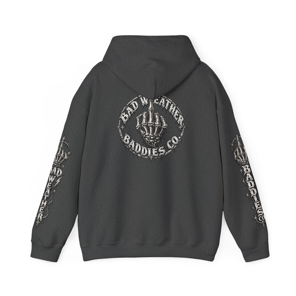 Have a Nice Day Gothic Sleeve Hoodie