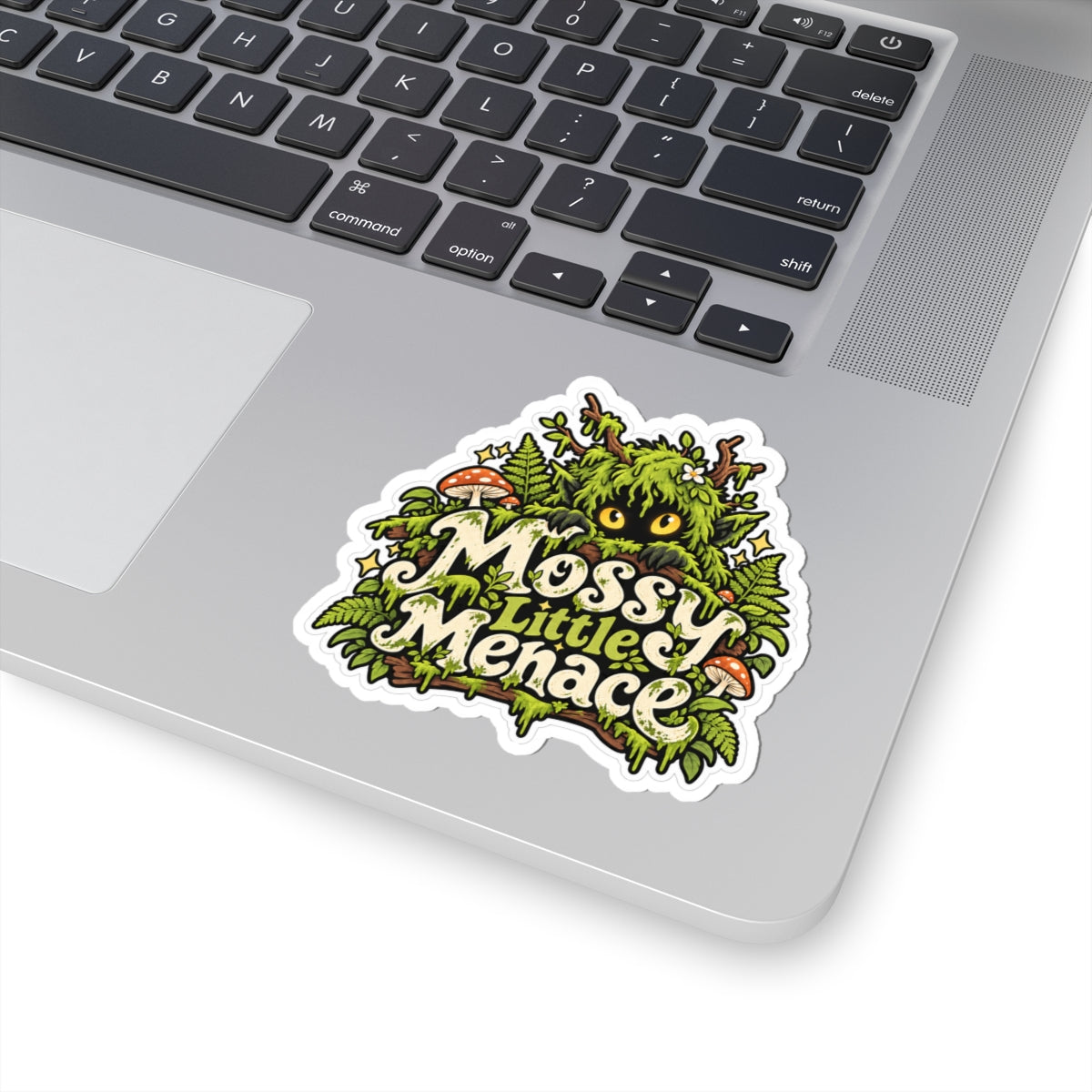 Mossy Little Menace Sticker