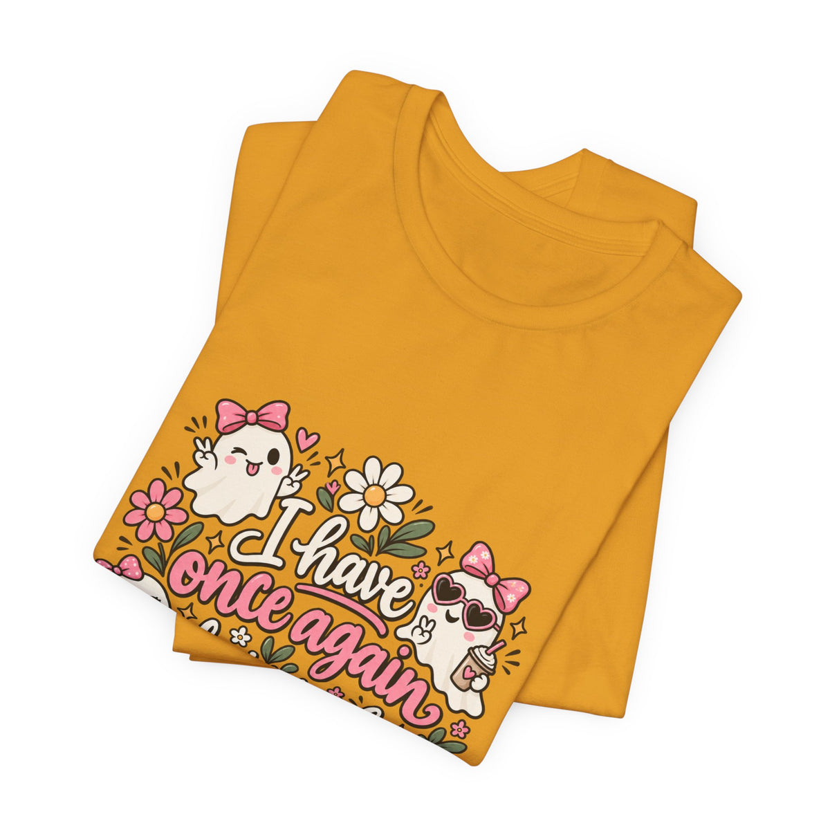 Decided to Be Difficult Ghost Tee