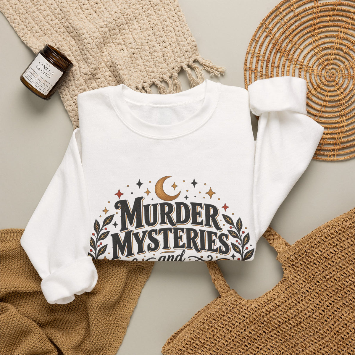 Murder Mysteries & Chill Crewneck Sweatshirt