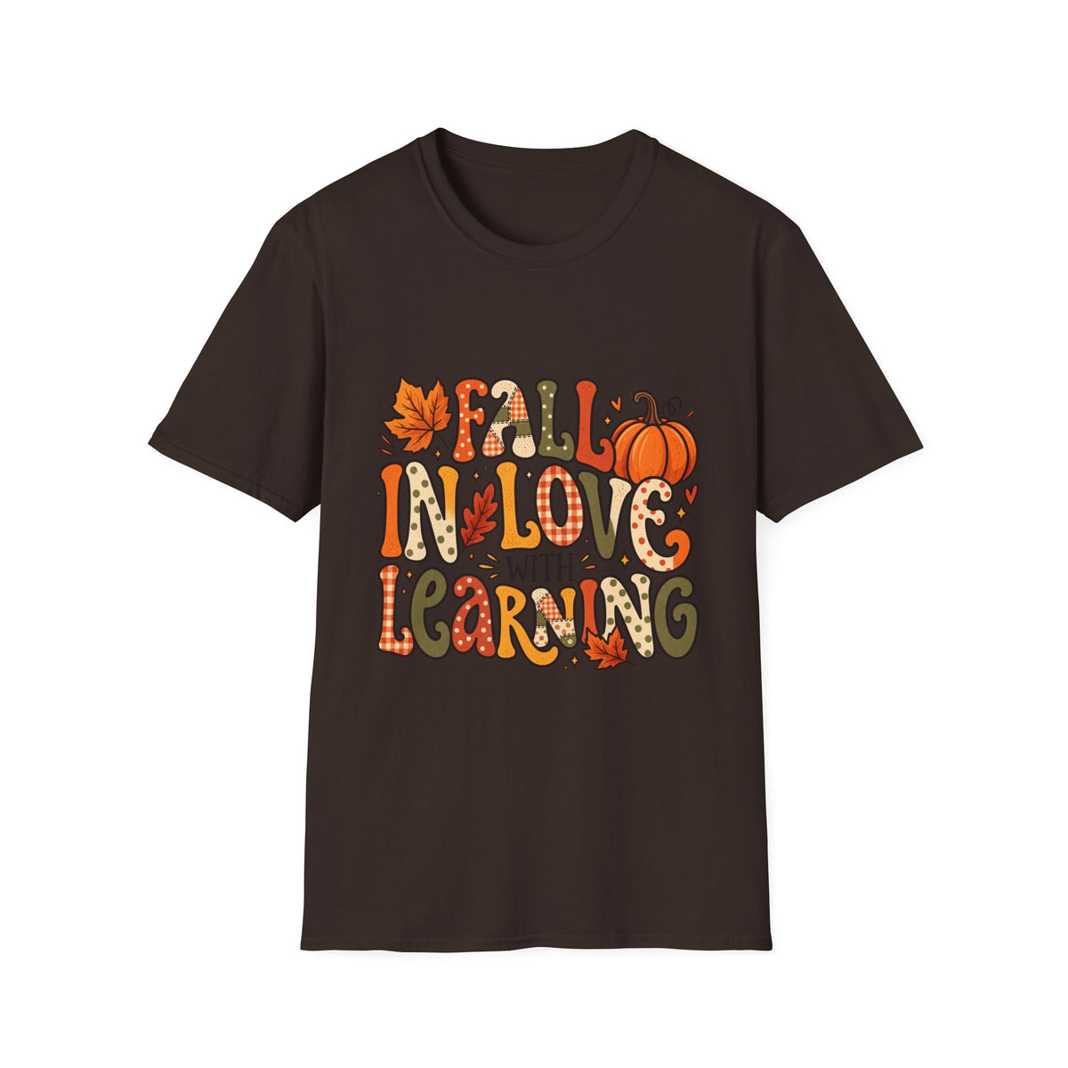 Fall In Love With Learning Teacher T Shirt Classroom Gift For Educators