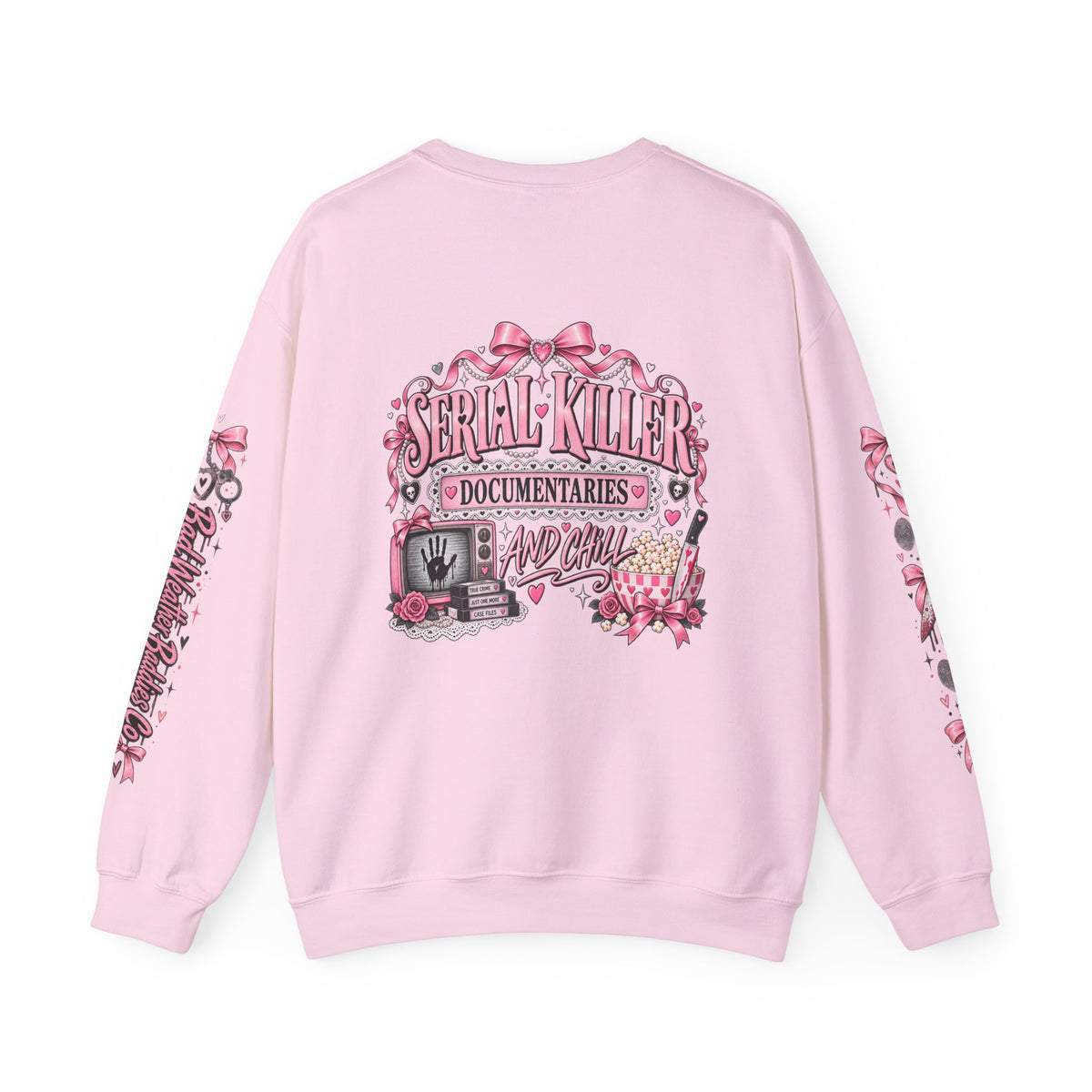 Serial Killer Documentaries and Chill Coquette Crewneck