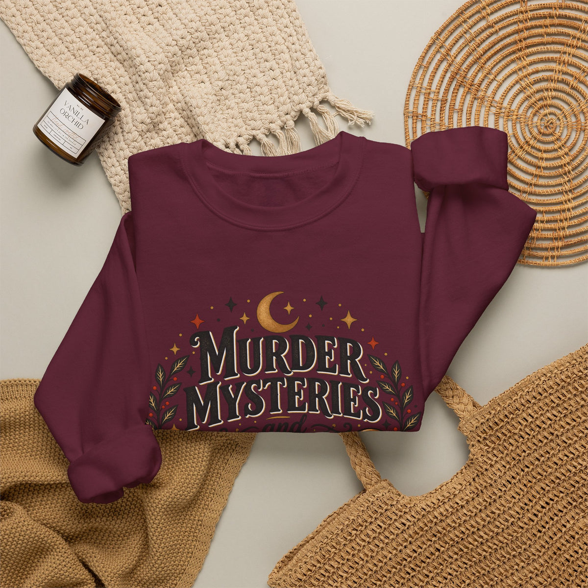 Murder Mysteries & Chill Crewneck Sweatshirt