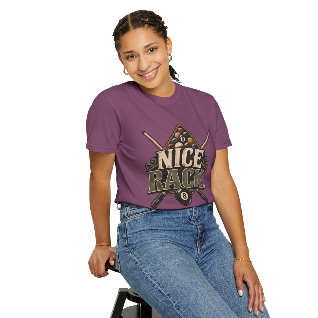 Nice Rack | Funny Retro Pool & Billiards T-Shirt