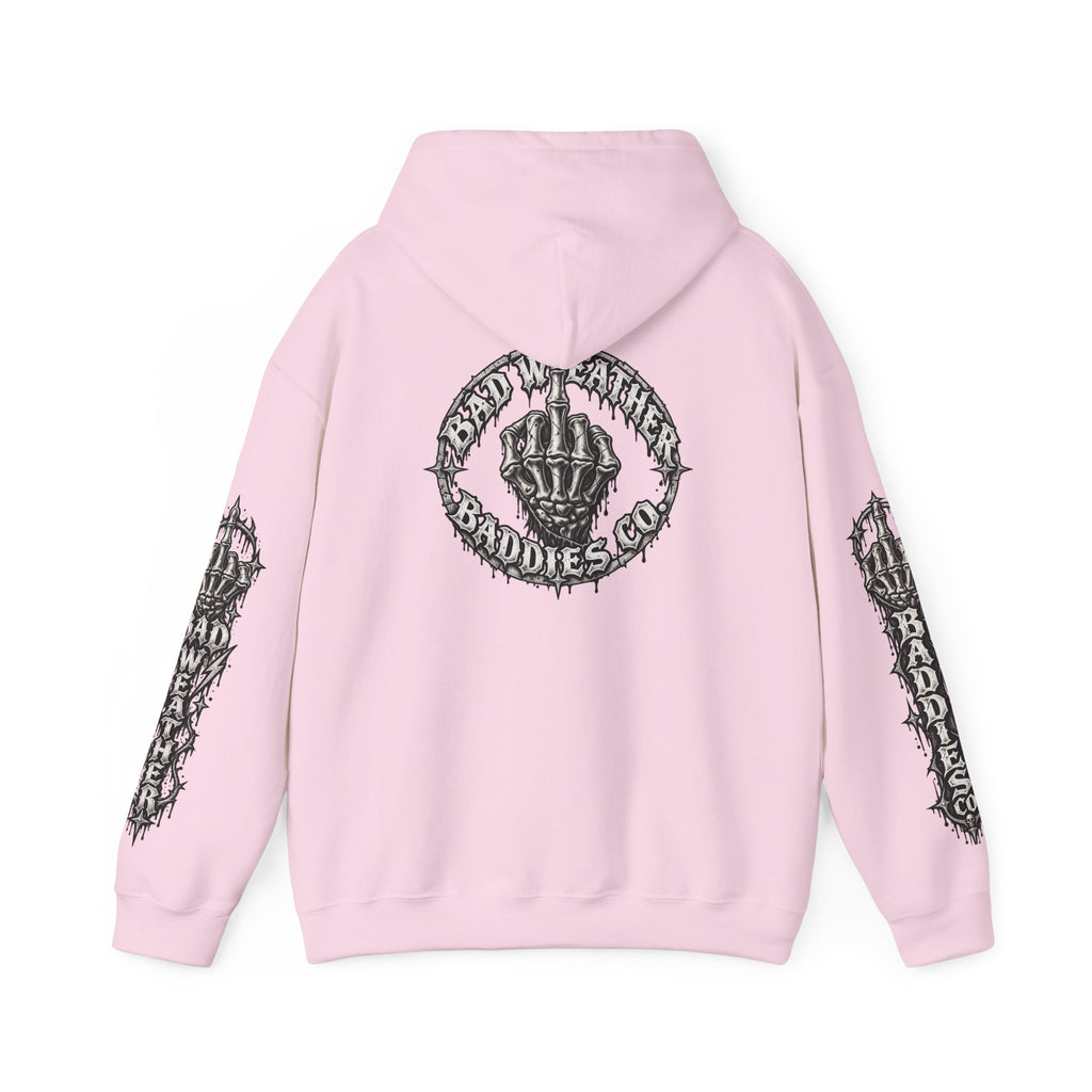 Have a Nice Day Gothic Sleeve Hoodie