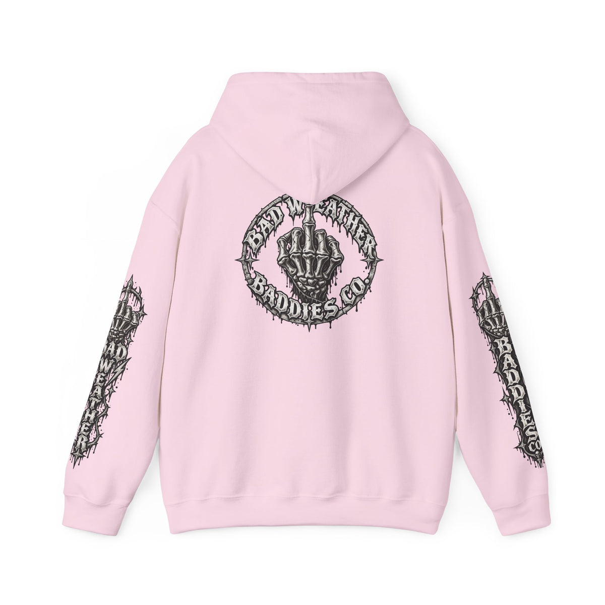 Have a Nice Day Gothic Sleeve Hoodie