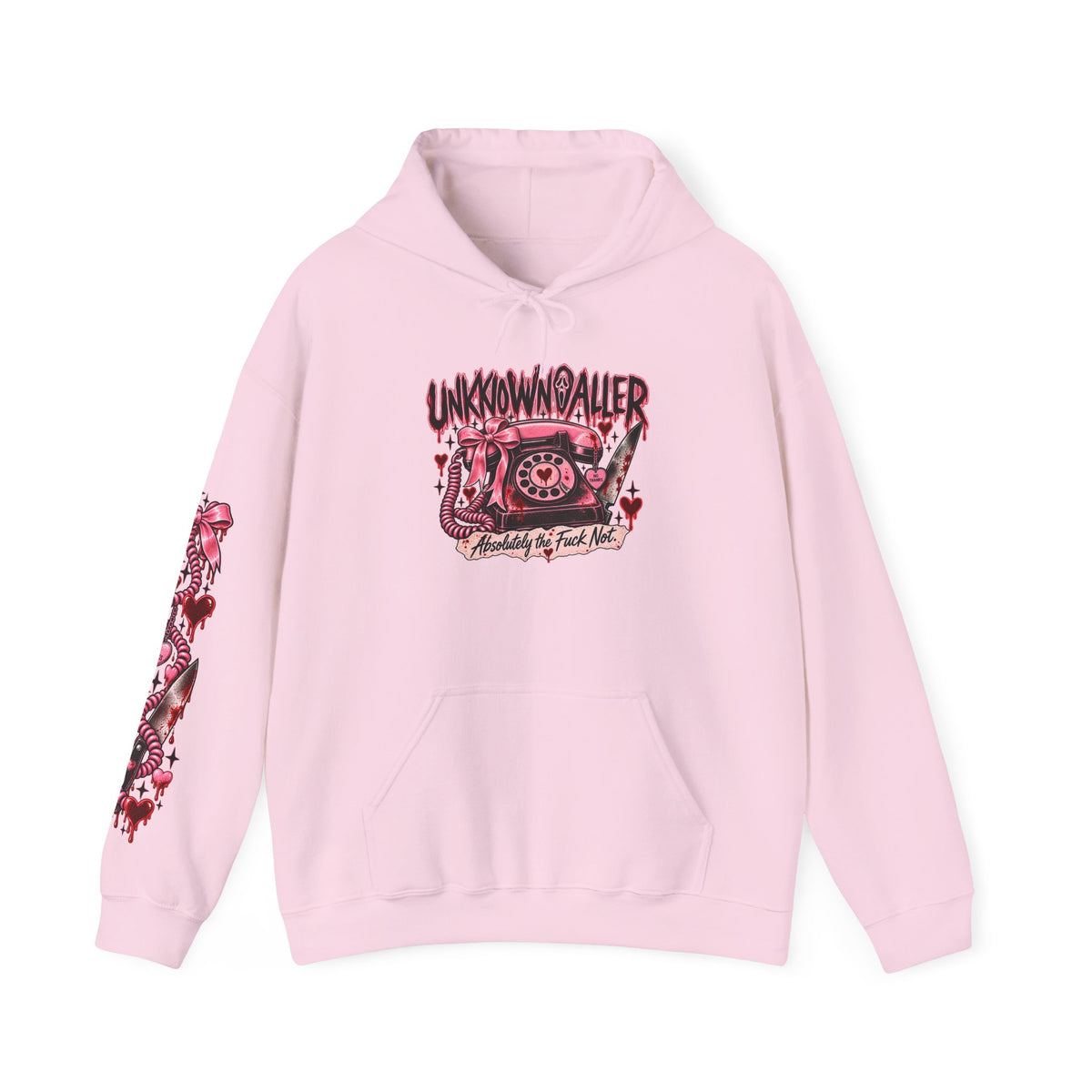 Unknown Caller Hoodie — Absolutely the Fuck Not