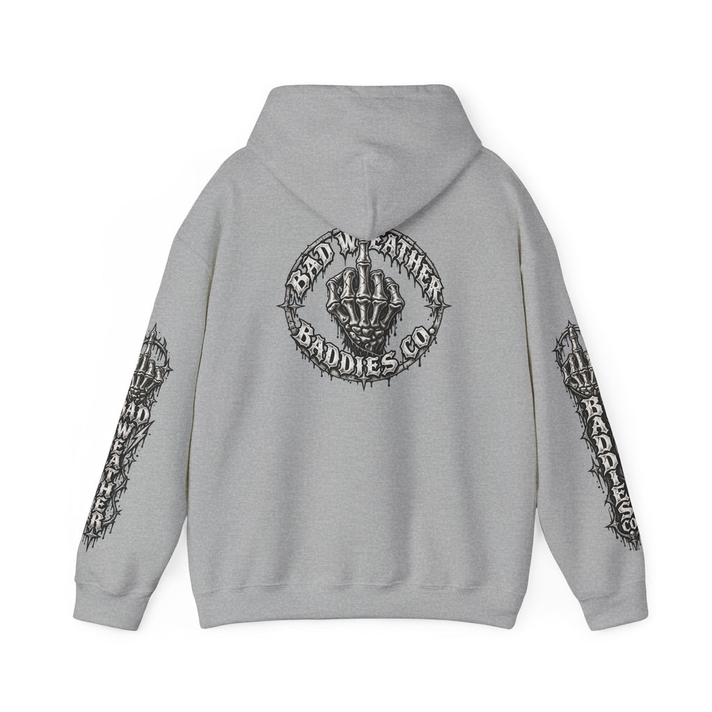 Have a Nice Day Gothic Sleeve Hoodie