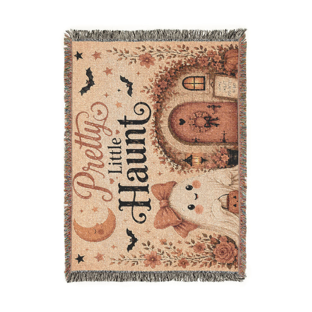 Pretty Little Haunt Woven Throw