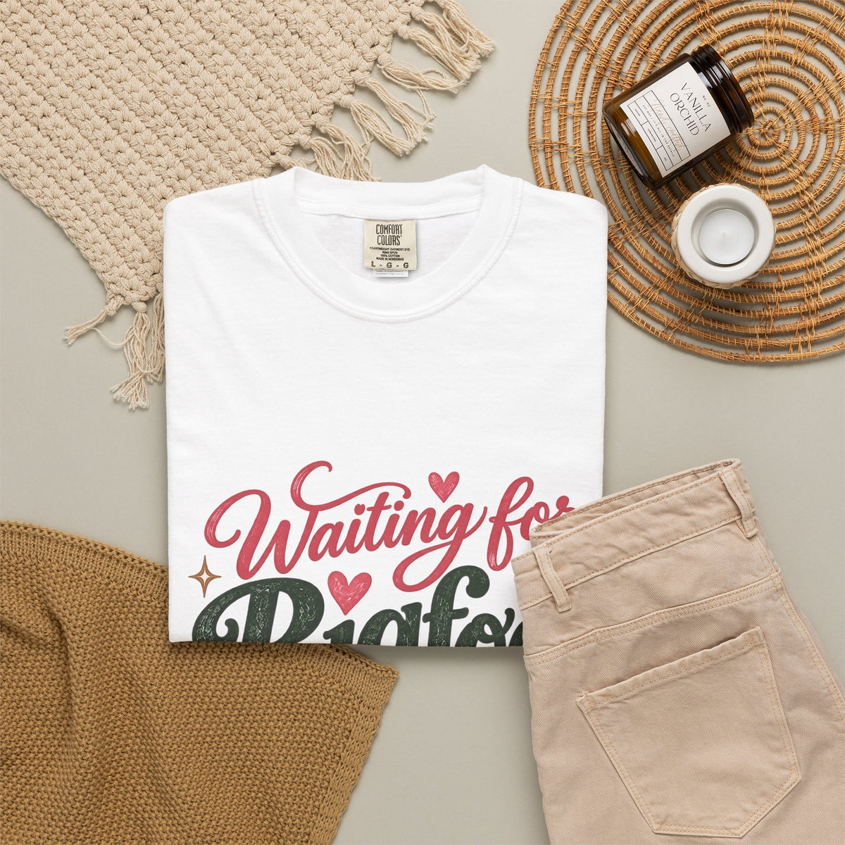 Waiting for Bigfoot to Call Comfort Colors Tee