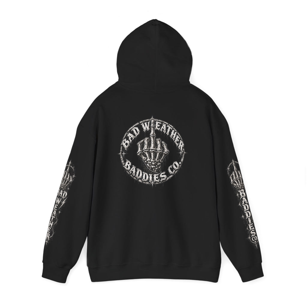 Have a Nice Day Gothic Sleeve Hoodie