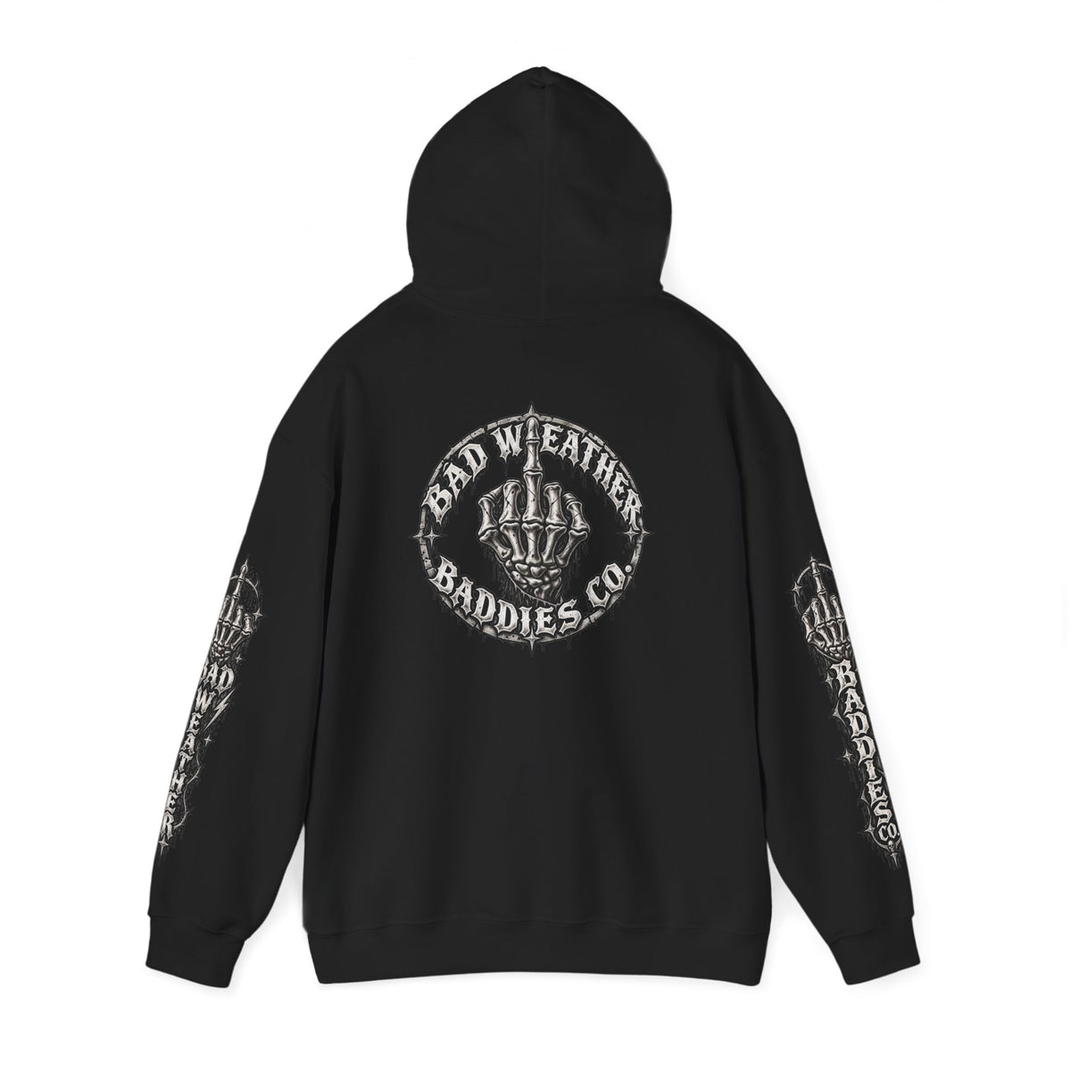 Have a Nice Day Gothic Sleeve Hoodie