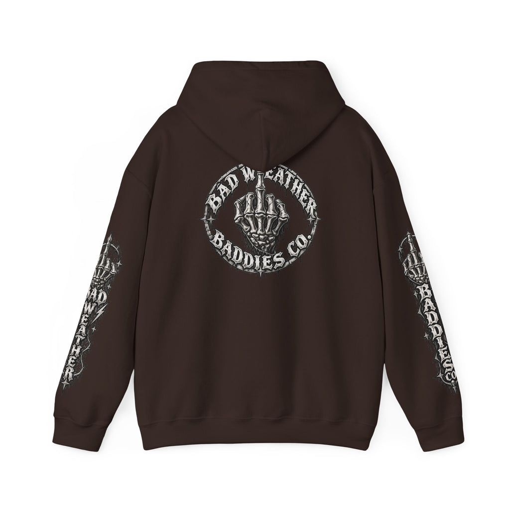 Have a Nice Day Gothic Sleeve Hoodie