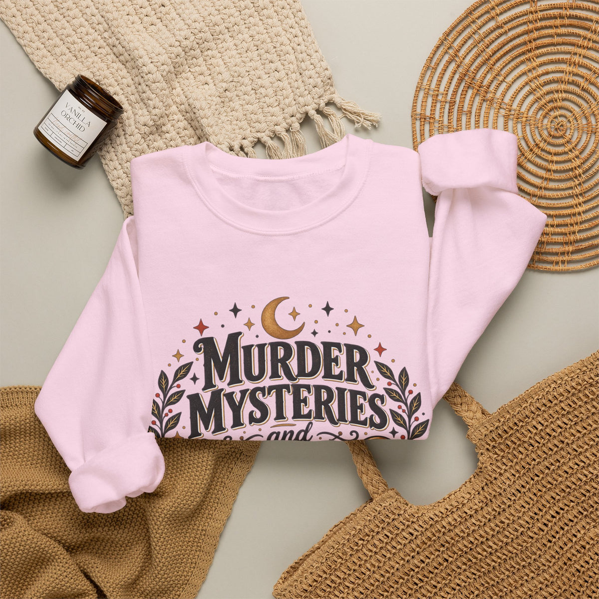 Murder Mysteries & Chill Crewneck Sweatshirt