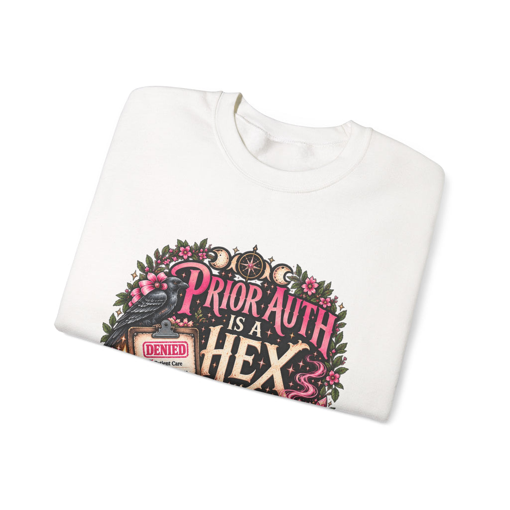 Prior Auth Is a Hex Crewneck Sweatshirt