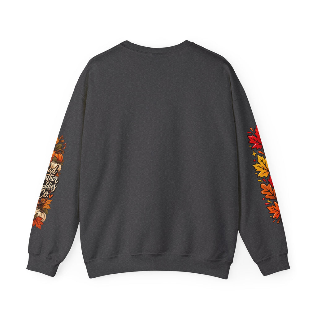 Gobble Till You Wobble Thanksgiving Turkey Unisex Crewneck Sweatshirt