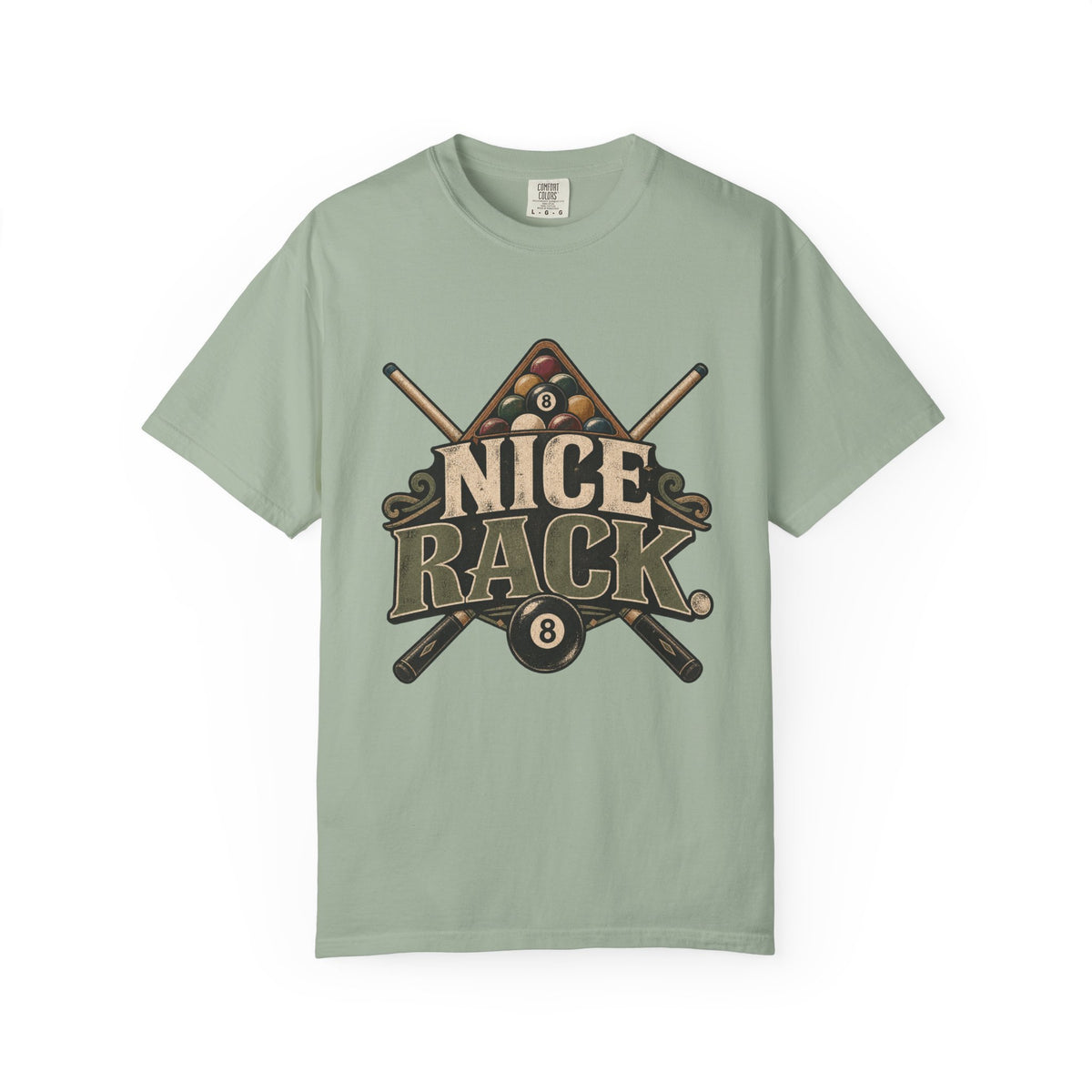 Nice Rack Comfort Colors pool shirt product mockup