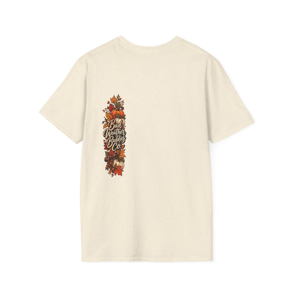 Leopard Print Bow Pumpkin Fall T Shirt Unisex Autumn Graphic Tee