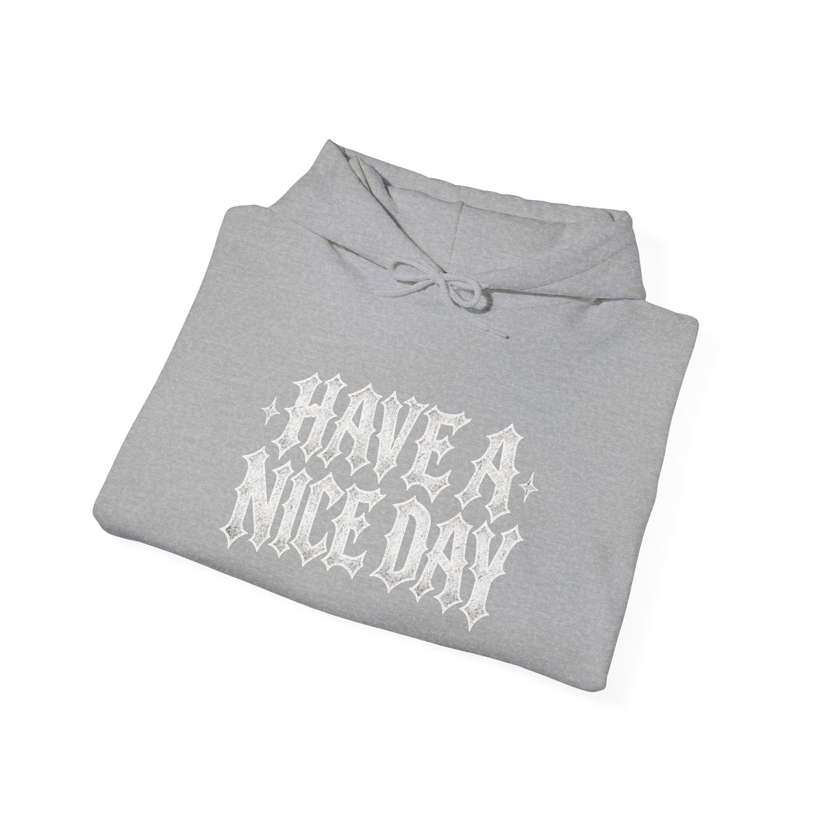 Have a Nice Day Gothic Sleeve Hoodie