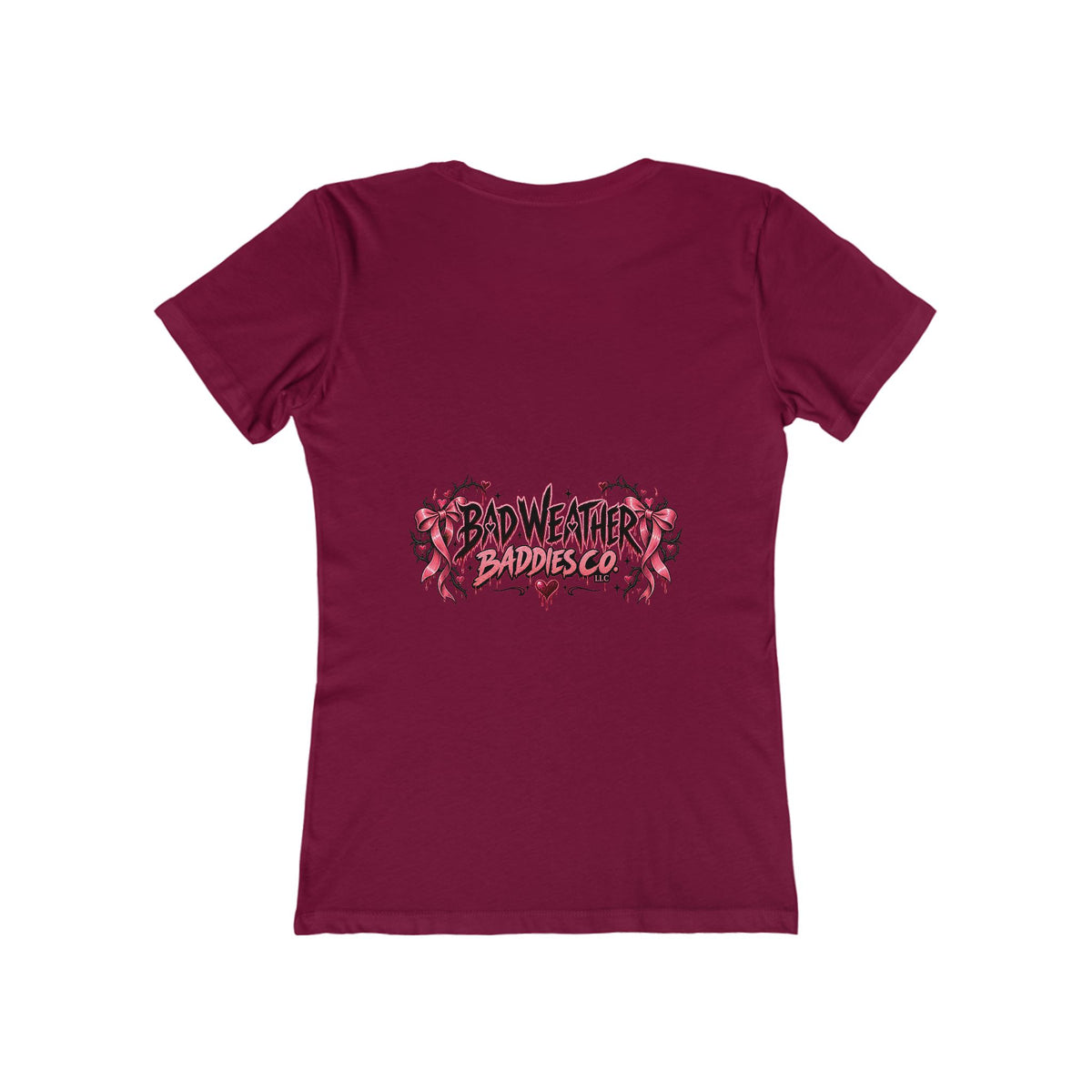 Womens Grey Sweatpants Season Funny Cherry Coquette Boyfriend Tee Shirt