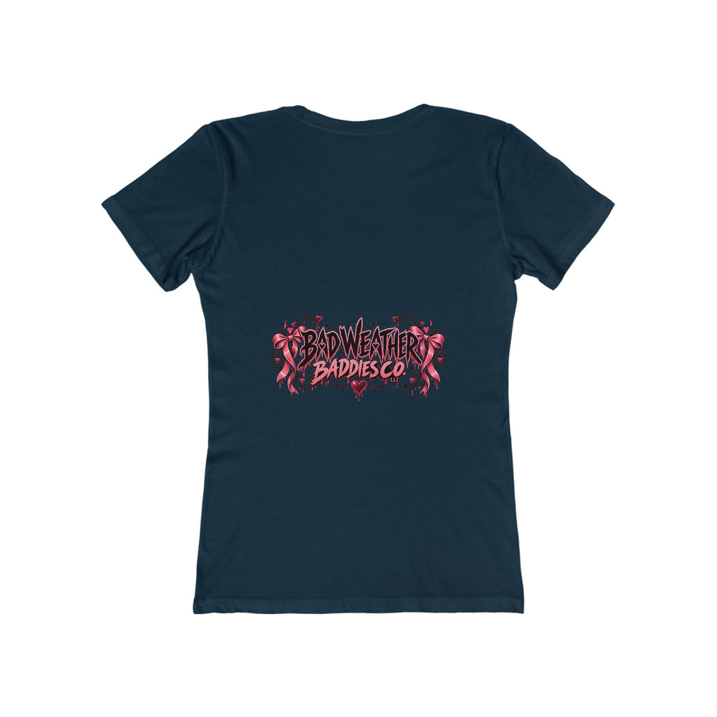 Womens Grey Sweatpants Season Funny Cherry Coquette Boyfriend Tee Shirt