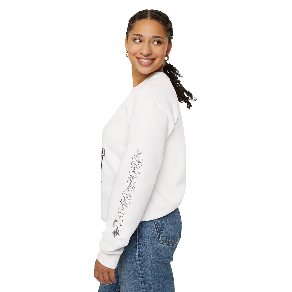 PNW Leopard Print Sweatshirt | Pacific Northwest Varsity Shirt | Washington Mountain Graphic Tee | Collegiate PNW Apparel