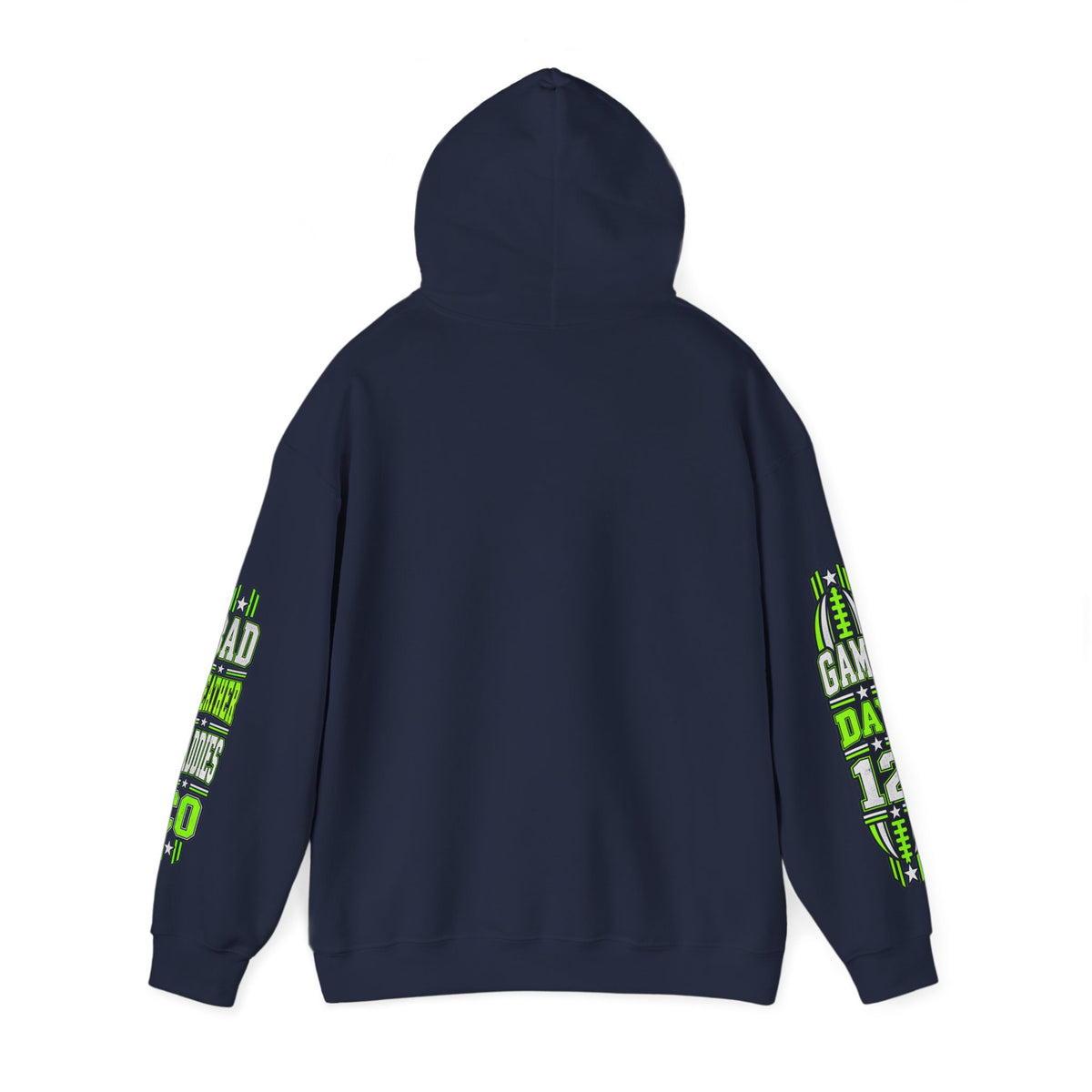 Hoodie - Out of 10 I’m a 12 Football Game Day Dad Hooded Sweatshirt