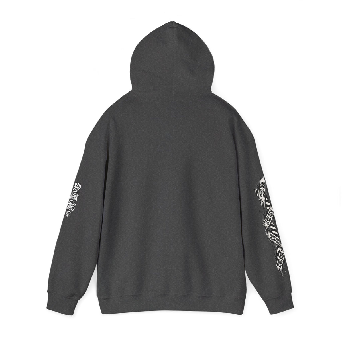 Serial Killer Documentaries and Chill Crime Scene Sleeve Hoodie