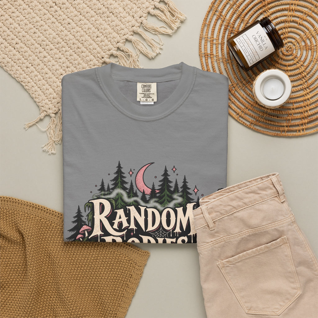 Random Bodies Lying Around Graphic T-Shirt — Dark Humor Halloween Tee