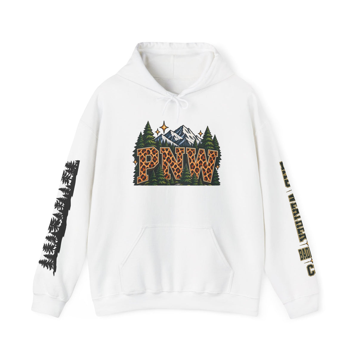 PNW Leopard Mountain Hoodie
