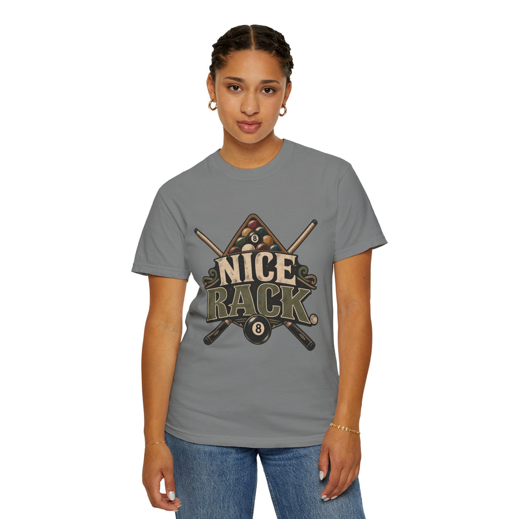 Nice Rack | Funny Retro Pool & Billiards T-Shirt