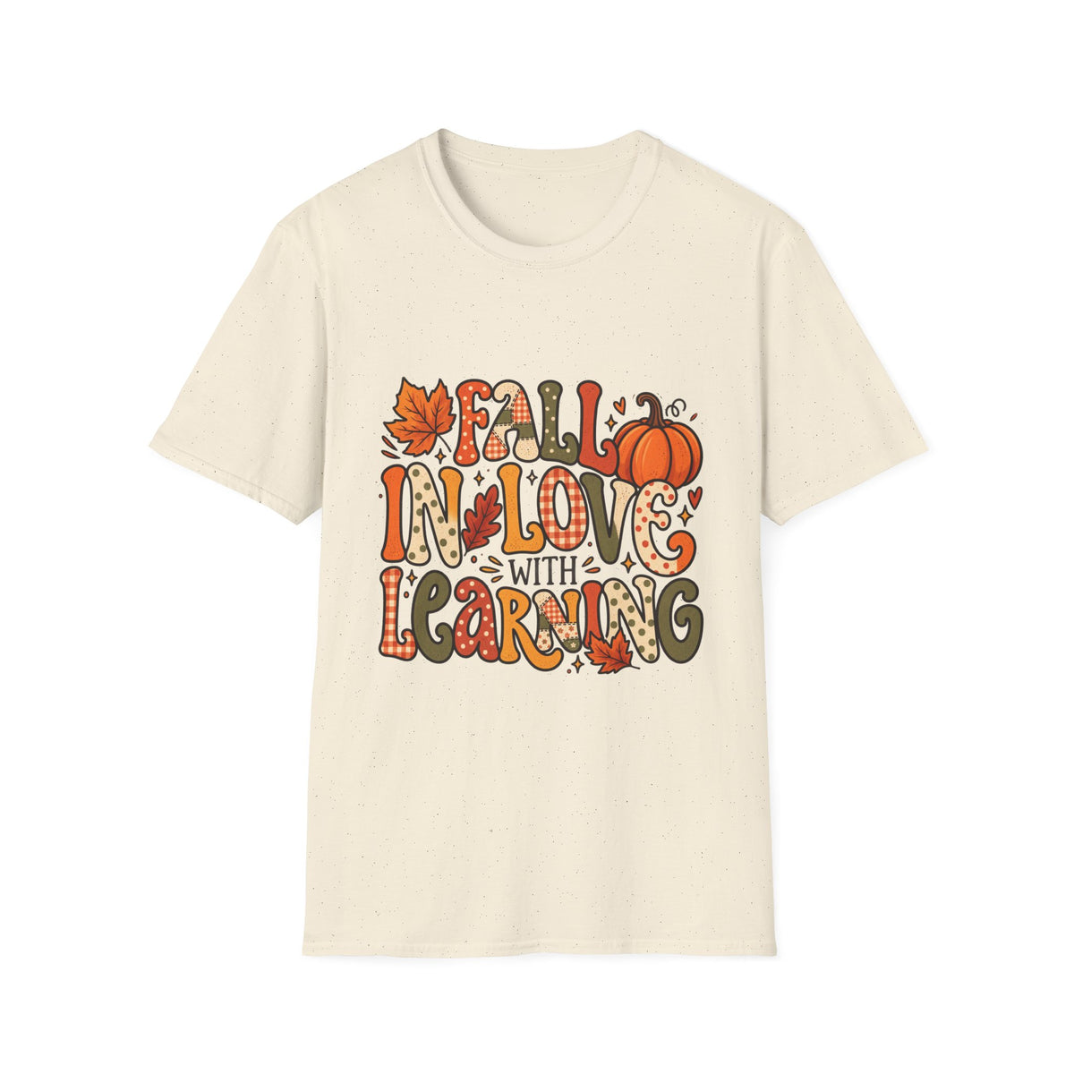 Fall In Love With Learning Teacher T Shirt Classroom Gift For Educators