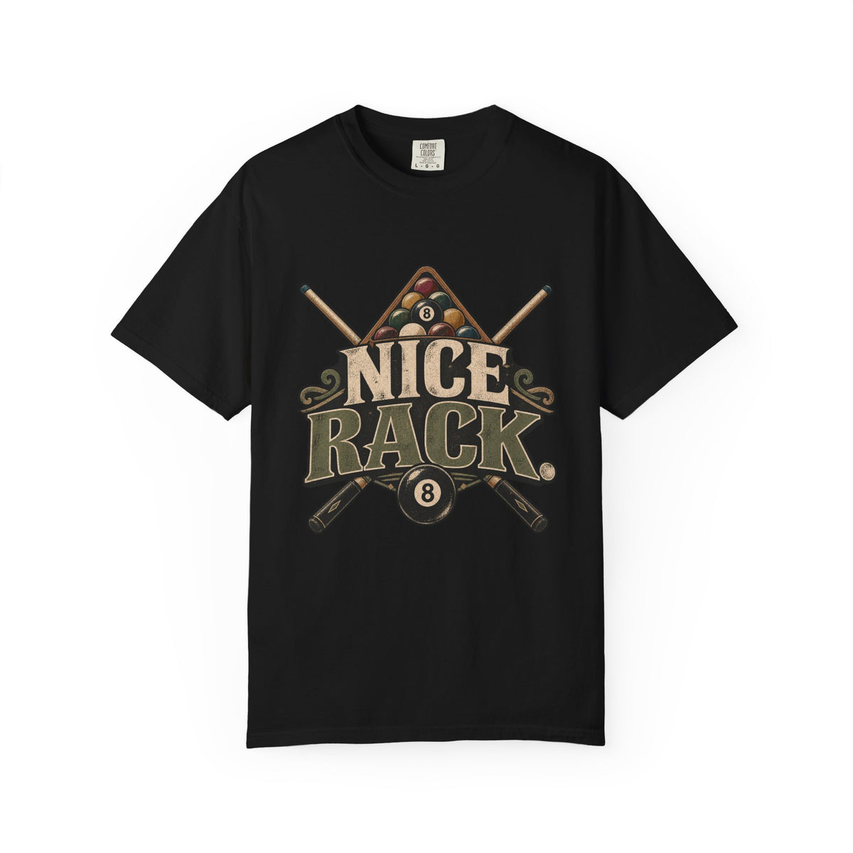 Nice Rack | Funny Retro Pool & Billiards T-Shirt