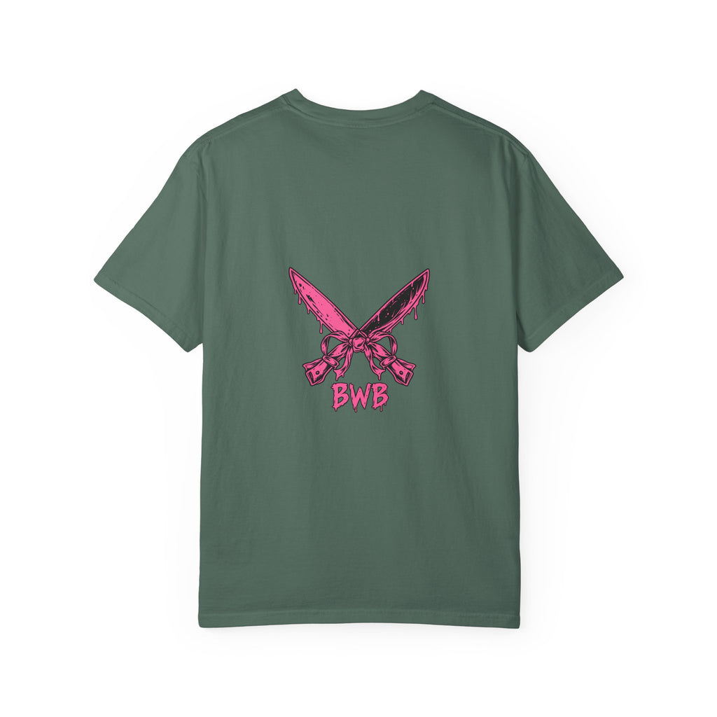 Random Bodies Lying Around Graphic T-Shirt — Dark Humor Halloween Tee