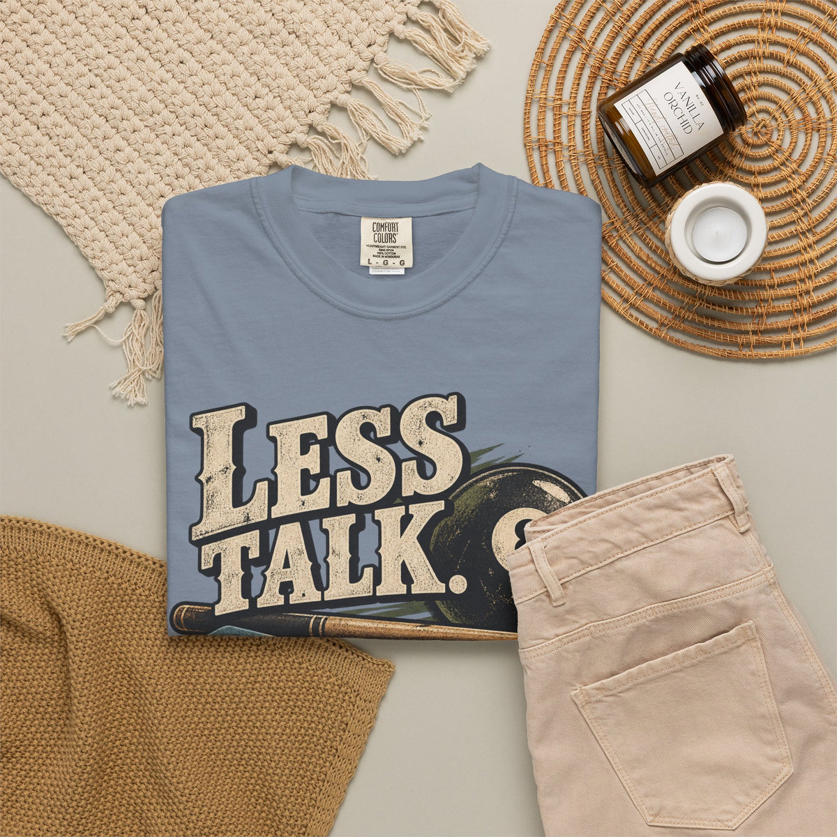 Less Talk, More Chalk Pool T-Shirt | Retro Billiards Graphic Tee