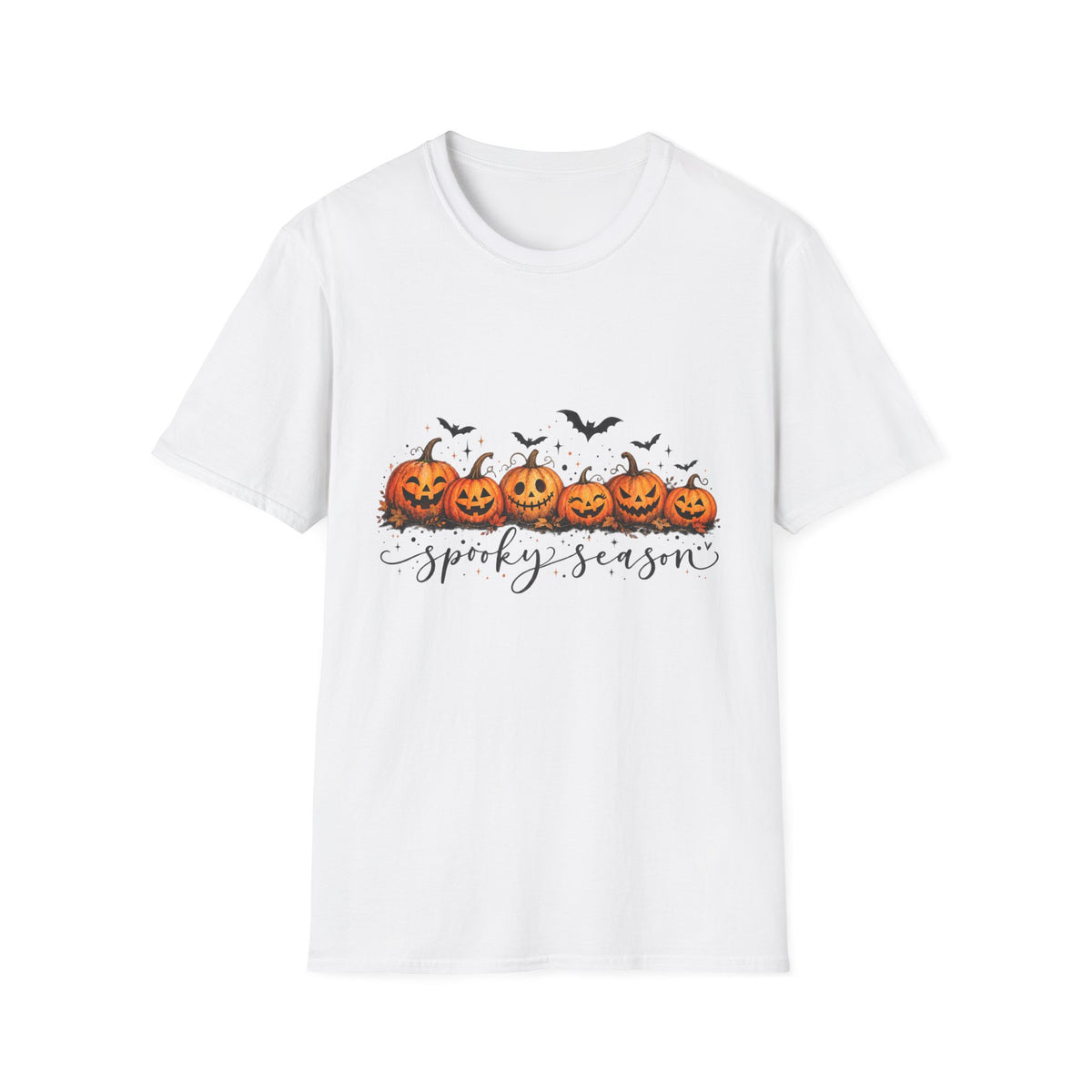 Unisex Spooky Season Pumpkin Parade Halloween Graphic Tee