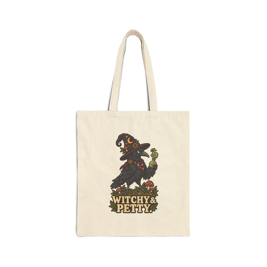 Witchy & Petty Raven Tote