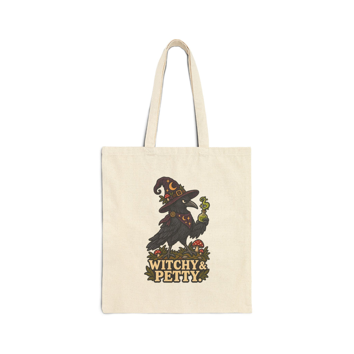Witchy & Petty Raven Tote